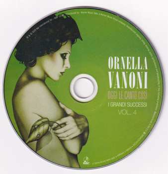 4CD/Doos Ornella Vanoni: Oggi Le Canto Così Vol. 1, 2, 3, 4