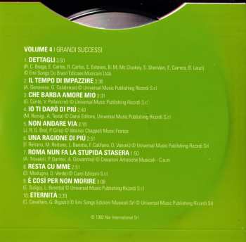 4CD/Doos Ornella Vanoni: Oggi Le Canto Così Vol. 1, 2, 3, 4