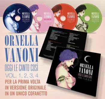 4CD/Doos Ornella Vanoni: Oggi Le Canto Così Vol. 1, 2, 3, 4