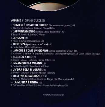 4CD/Doos Ornella Vanoni: Oggi Le Canto Così Vol. 1, 2, 3, 4