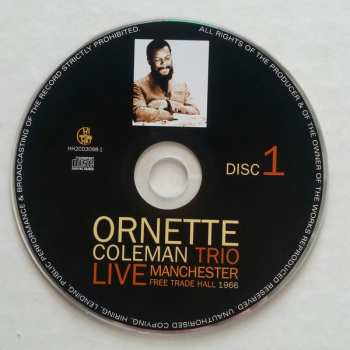2CD The Ornette Coleman Trio: Live Manchester Free Trade Hall 1966