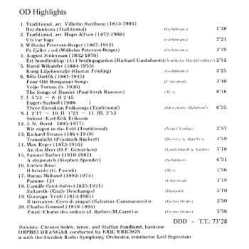 CD Orphei Drängar: OD Highlights