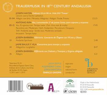 CD Enrico Onofri: Trauermusik: Haydn In Sevilla