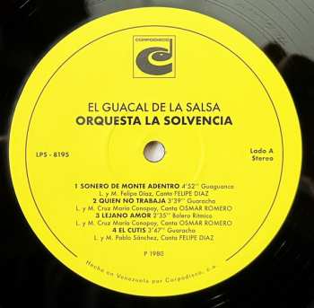 LP Orquesta La Solvencia: El Guacal De La Salsa