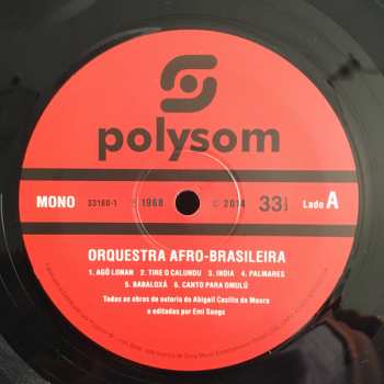 LP Orquestra Afro-Brasileira: Orquestra Afro-Brasileira