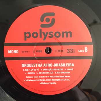 LP Orquestra Afro-Brasileira: Orquestra Afro-Brasileira