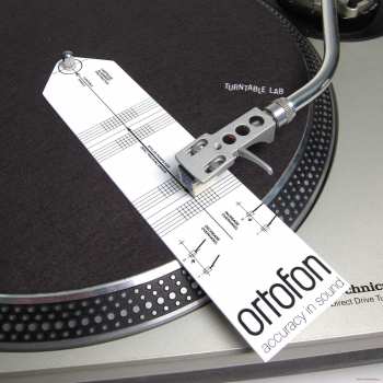 Audiotechnica Ortofon Cartridge alignment tool - šablona