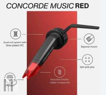 Audiotechnica Ortofon Concorde Music Red