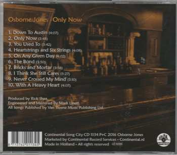 CD Osborne Jones: Only Now