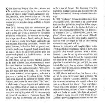 CD Oscar Aleman: Buenos-Aires - Paris 1928 - 1943