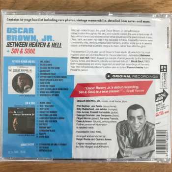 CD Oscar Brown Jr.: Between Heaven & Hell Plus Sin & Soul