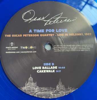 3LP Oscar Peterson: A Time For Love: The Oscar Peterson Quartet - Live In Helsinki, 1987 CLR