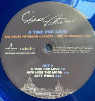 3LP Oscar Peterson: A Time For Love: The Oscar Peterson Quartet - Live In Helsinki, 1987 CLR