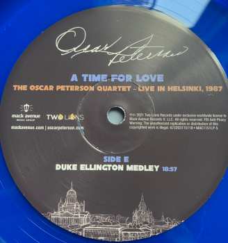 3LP Oscar Peterson: A Time For Love: The Oscar Peterson Quartet - Live In Helsinki, 1987 CLR