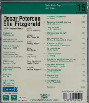 CD Ella Fitzgerald: JATP Lausanne 1953