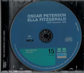CD Ella Fitzgerald: JATP Lausanne 1953