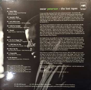 LP Oscar Peterson: The Lost Tapes LTD