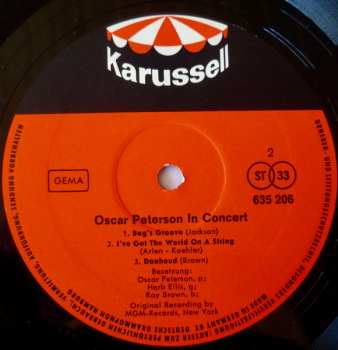 LP Oscar Peterson: In Concert