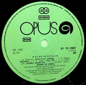 LP Oscar Peterson: Oscar Peterson