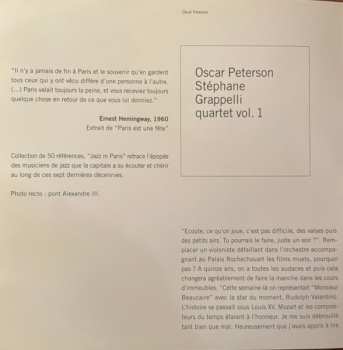 CD Kenny Clarke: Oscar Peterson - Stéphane Grappelli Quartet Vol. 1