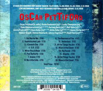 CD Oscar Pettiford: Baden-Baden 1959 Karlsruhe 1958