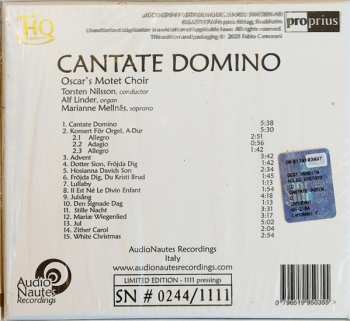 CD Oscarkyrkans Matettkor: Cantate Domino NUM
