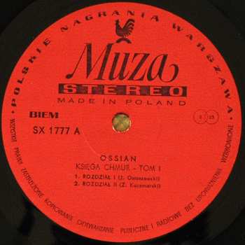 LP Osjan: Księga Chmur - Tom I