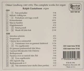 2CD Ralph Gustafsson: The Complete Works For Organ