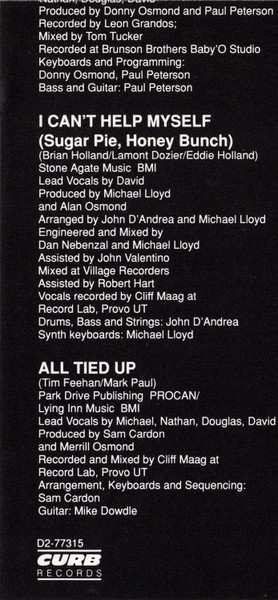 CD Osmond Boys: Osmond Boys