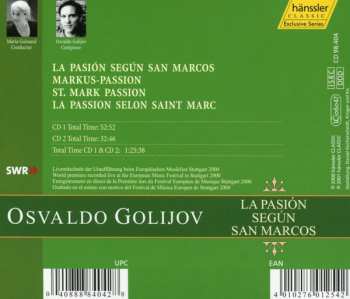 2CD Osvaldo Golijov: La Pasión Según San Marcos (St. Mark Passion)