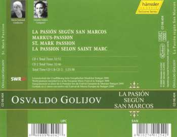 2CD Osvaldo Golijov: La Pasión Según San Marcos (St. Mark Passion)