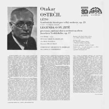 LP Prague Radio Symphony Orchestra: Legenda O Svaté Zitě / Léto
