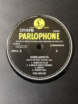 3LP/DVD Paul Weller: Other Aspects (Live At The Royal Festival Hall)
