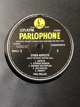 3LP/DVD Paul Weller: Other Aspects (Live At The Royal Festival Hall)