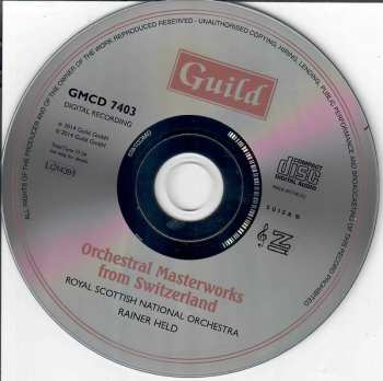 CD Othmar Schoeck: Orchestral Masterworks From Switzerland