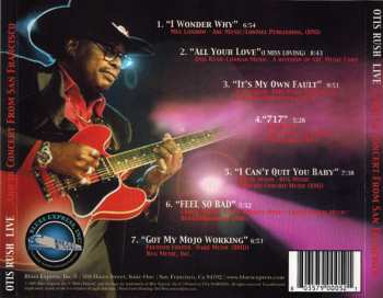 CD Otis Rush: Live ...And In Concert From San Francisco
