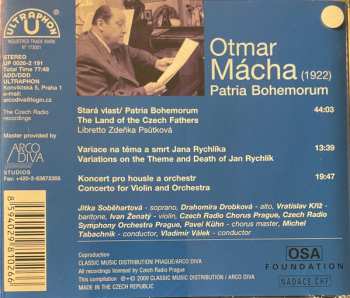 CD Otmar Mácha: Patria Bohemorum