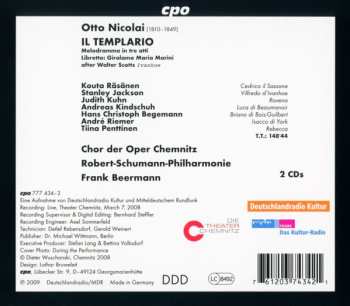 2CD/Doos Robert-Schumann-Philharmonie: Il Templario