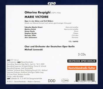 3CD/Doos Ottorino Respighi: Marie Victoire