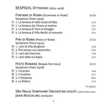 Doos/7SACD Ottorino Respighi: Orchestral Works