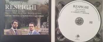 CD Ottorino Respighi: Piano Four Hands - Fountains Of Rome - Pines Of Rome - Ancient Airs And Dances