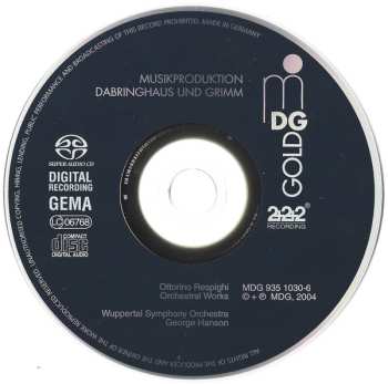 SACD Ottorino Respighi: Metamorphoseon Modi XII / Burlesca / Passacaglia In Do Minore
