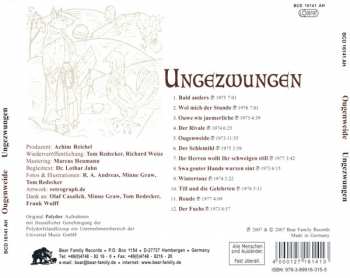 CD Ougenweide: Ungezwungen
