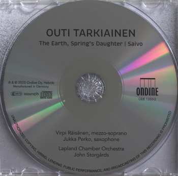 CD John Storgårds: The Earth, Spring's Daughter | Saivo