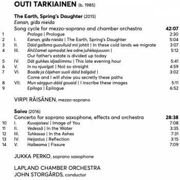 CD John Storgårds: The Earth, Spring's Daughter | Saivo