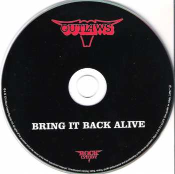 CD Outlaws: Bring It Back Alive