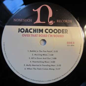 LP Joachim Cooder: Over That Road I'm Bound : The Songs Of Uncle Dave Macon