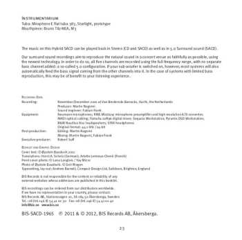 SACD Øystein Baadsvik: Chameleon