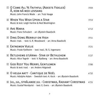 CD Cantus: Snowflakes (A Classical Christmas)