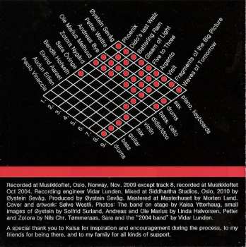 CD Øystein Sevåg Global House Band: The Red Album